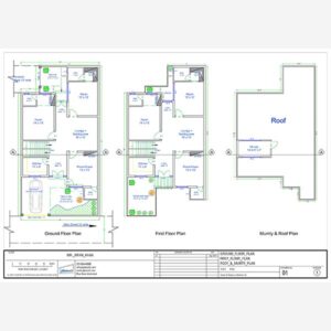 2345 Sft Modern House Plan Design Free
